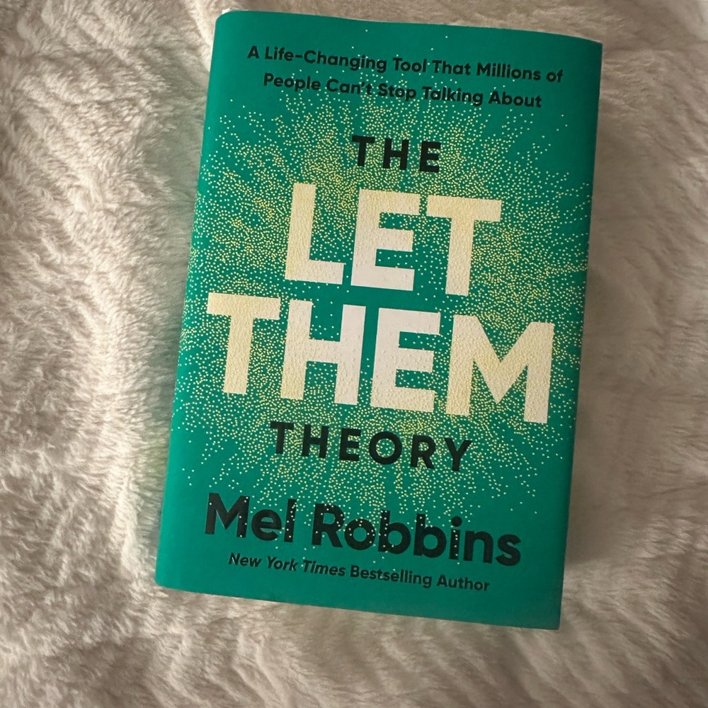 The Let Them Theory hard cover book Mel Robbin’s